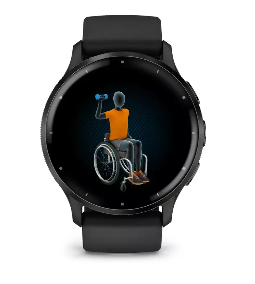 Viedpulkstenis GARMIN Venu 3 — 1.4" AMOLED, 45 mm Photo 6