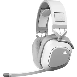 Беспроводная игровая гарнитура CORSAIR CA-9011296-EU — Bluetooth, супраауральная, 20–40000 Гц, 717 г, белая, наголовная