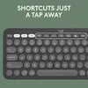 Bezvadu tastatūras un peles komplekts Logitech Pebble 2 Photo 5