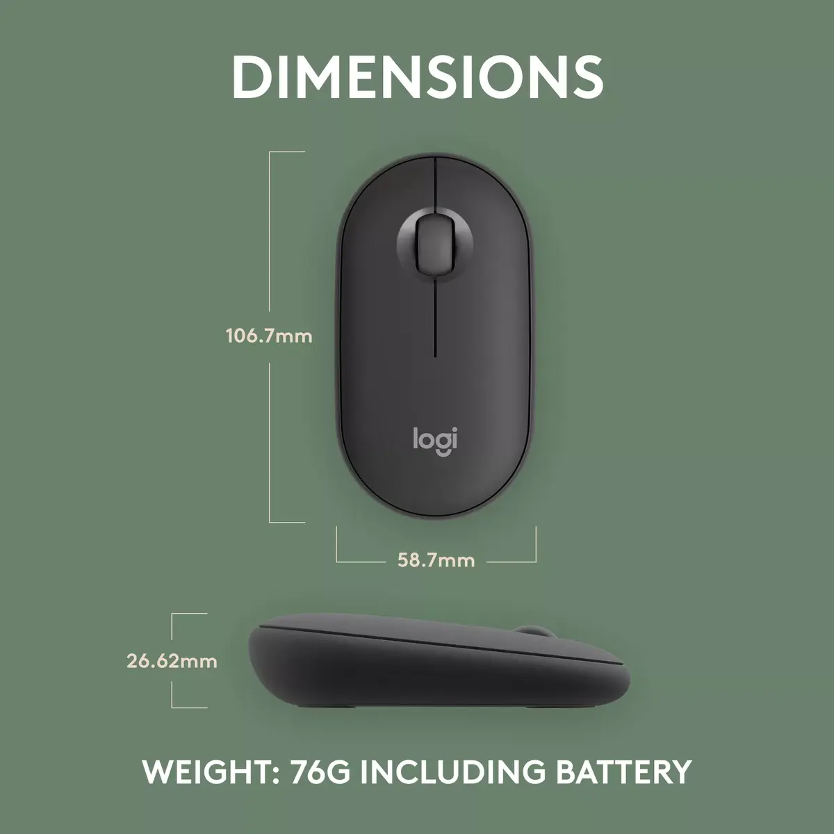 Pele Logitech M350S Photo 10
