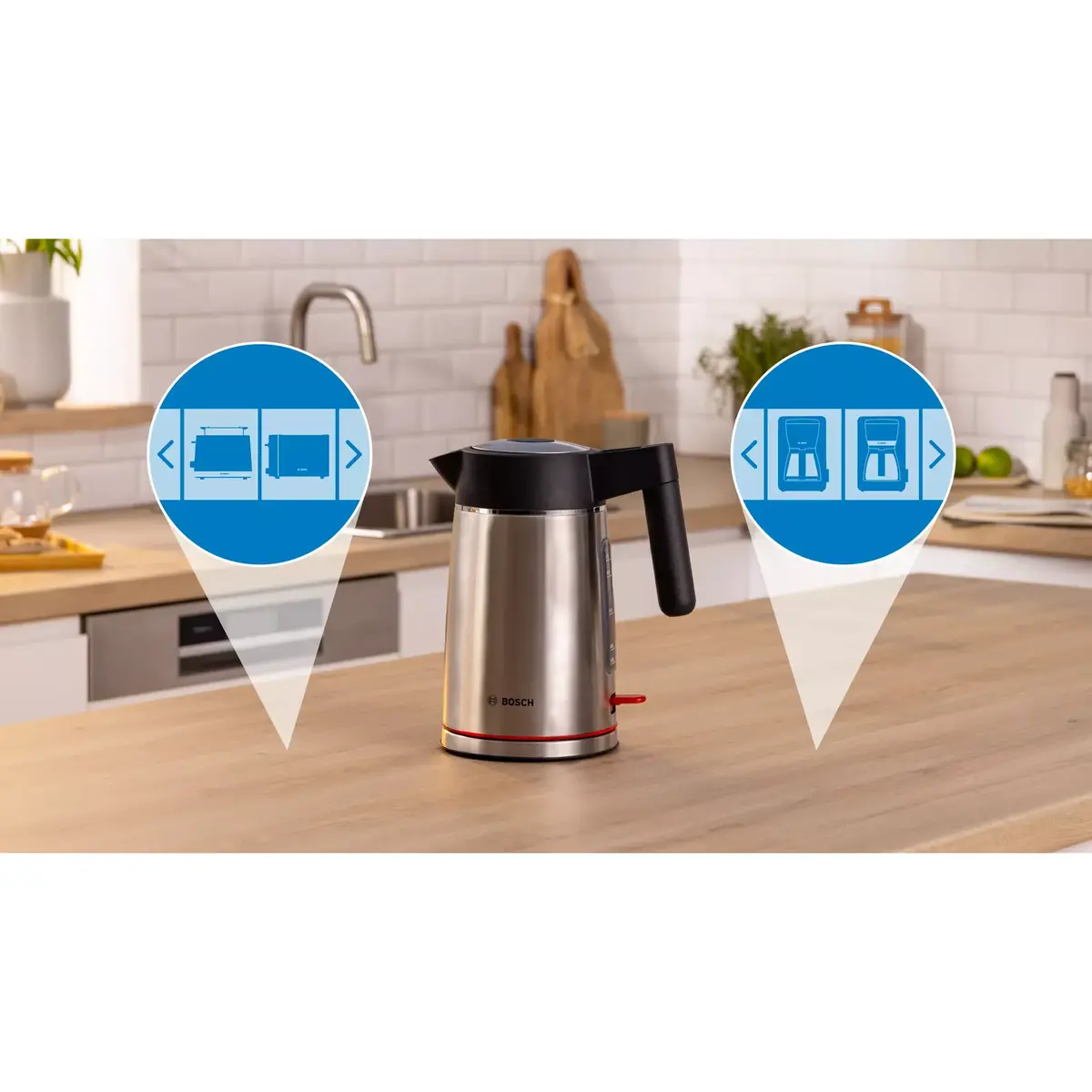 Электрический чайник Bosch 1.7 L 2400 W TWK6M480 Photo 3