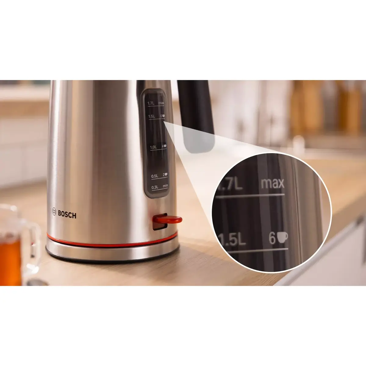 Электрический чайник Bosch 1.7 L 2400 W TWK6M480 Photo 6