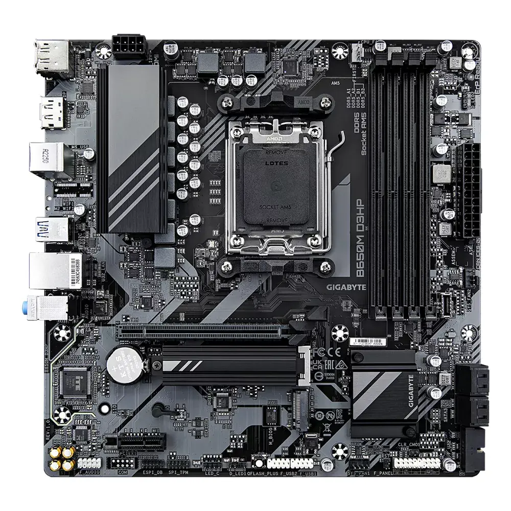 Pamatplate GIGABYTE B650M D3HP, B650M Photo 3