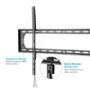 Manhattan TV & Monitor Mount Wall Low Profile Fixed Photo 5