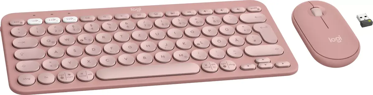 Logitech Pebble 2 Combo Bezvadu Tastatūra Pele Photo 2