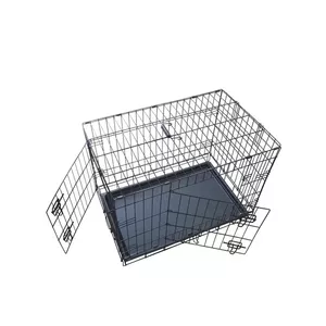 HOPPY Клетка для собак Порошковое покрытие 76x48x54 см Складной питомец