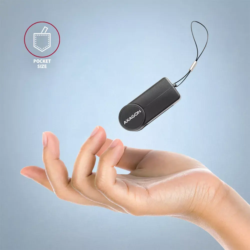 Считыватель смарт-карт Axagon CRE-SMPC USB-C Photo 5