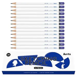 Sketch pencil set Arrtx Drawing 2B, 14 pcs — graphite sketching pencils