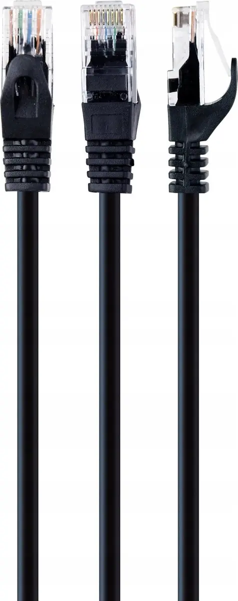 Tīkla vads Gembird PP6U-1.5M/BK Cat6