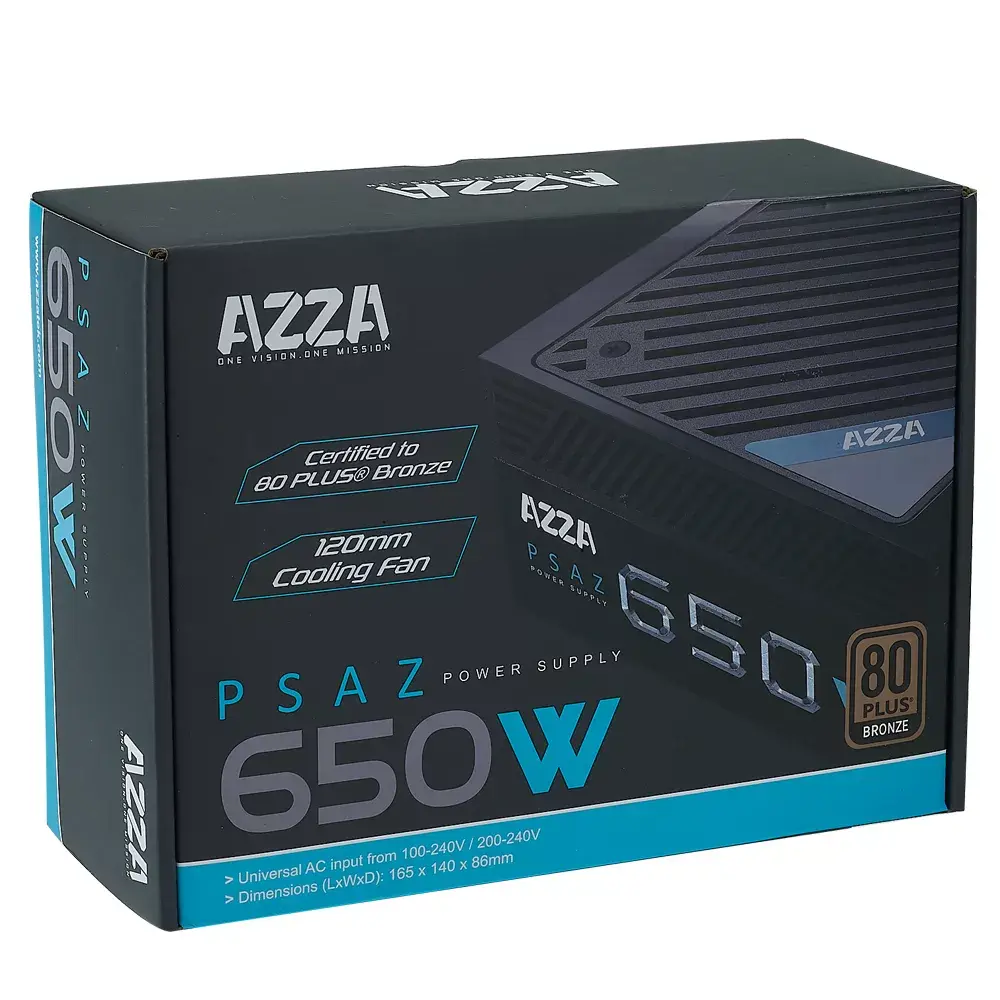 Блок питания Azza PSAZ-650W Photo 3
