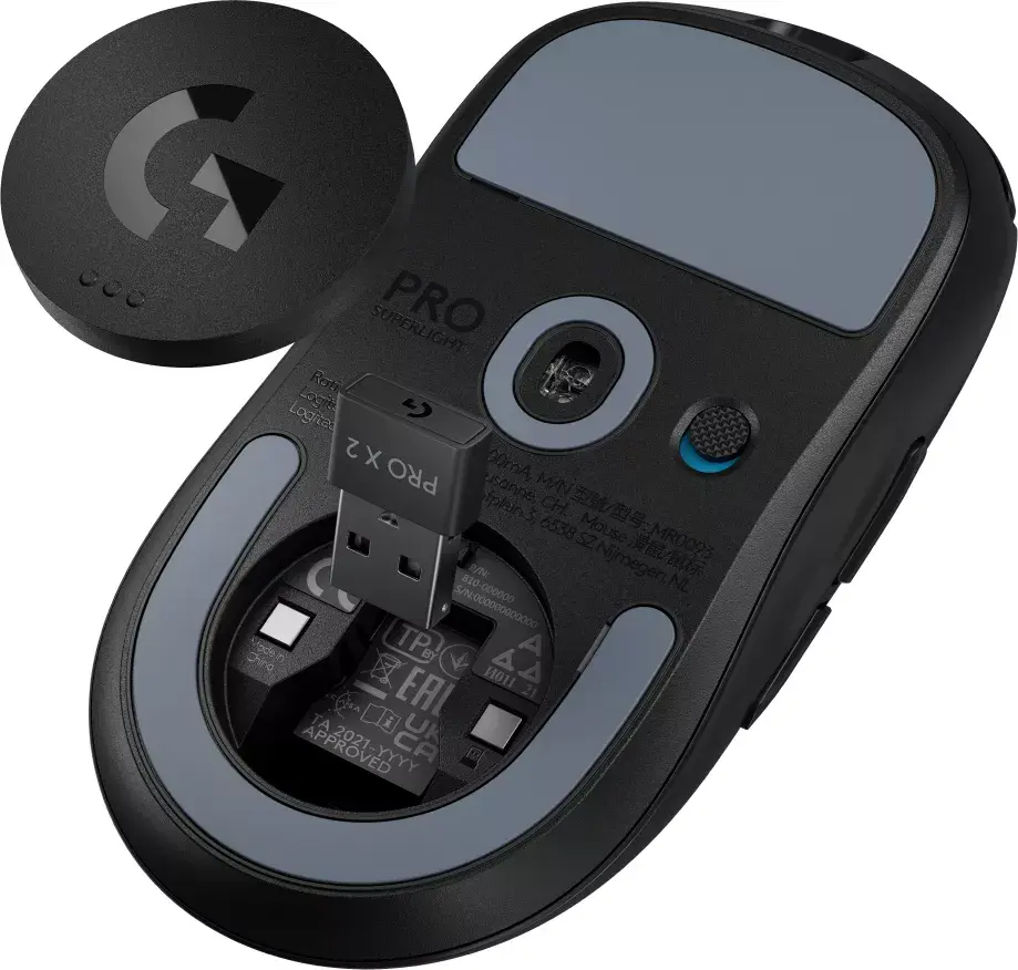 Pele Logitech G Pro X Superlight 2 LS Black Photo 6