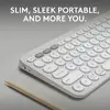 Logitech Pebble Keys 2 K380s kompakta mini tastatūra Photo 3