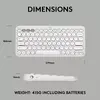 Logitech Pebble Keys 2 K380s kompakta mini tastatūra Photo 10
