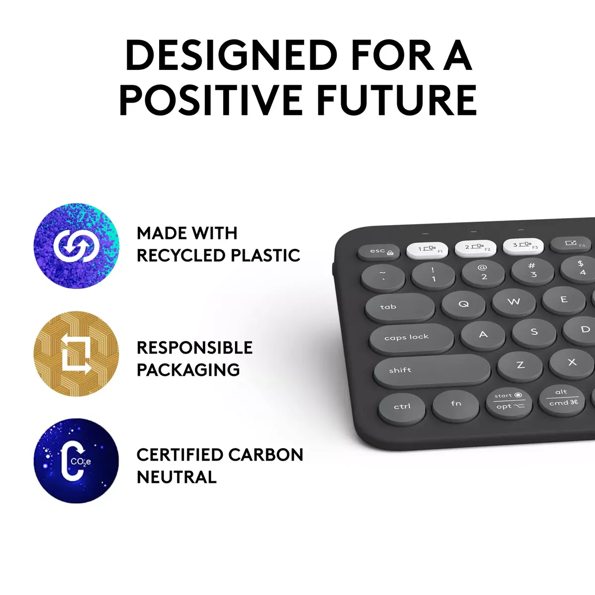 Logitech Pebble Keys 2 K380s keyboard 920-011851 Photo 12