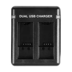 2 slotu lādētājs Puluz PU919B priekš GoPro Hero 11 / Hero 10 / Hero 9
