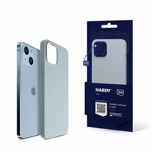 3MK HARDY mobilā telefona vāks iPhone 15 Silikona MagCase Zils