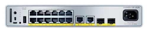 Pārvaldāms slēdzis Cisco C9200CX-12P-2XGH-E Gigabit Ethernet