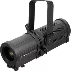 Profile spot EUROLITE LED PFE-60 WW 20–50° — EUROLITE PFE-60 WW LED profile spot with adjustable beam 20–50°
