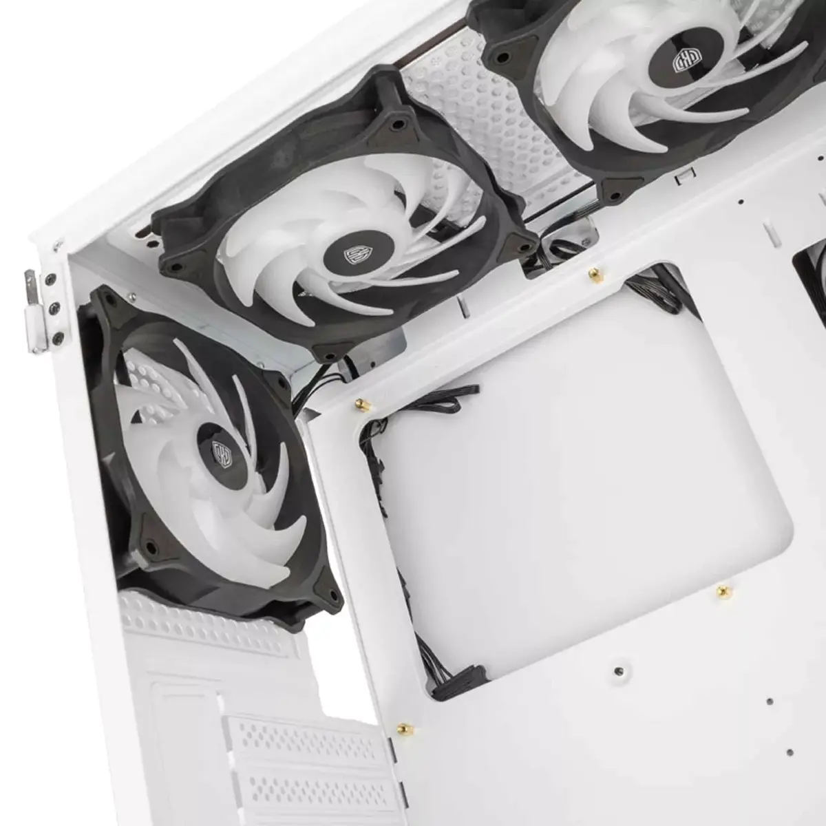 Компьютерный корпус Kolink OBSERVATORY HF GLASS WHITE ARGB Photo 8