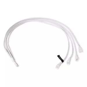 RGB splitter cable Alphacool 18730 plastic white 600mm