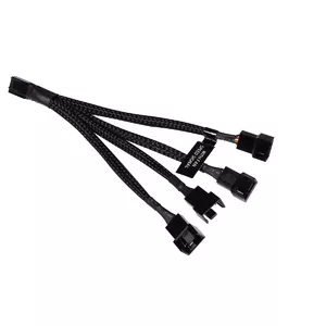 RGB splitter cable Alphacool 18682 Black Plastic 150mm