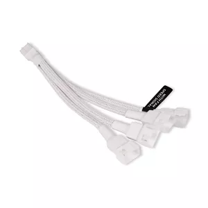 RGB sadalītāja kabelis Alphacool 18728 plastmasas balts 150mm