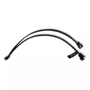 RGB splitter cable Alphacool 18677 plastic black 300 mm