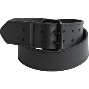 Waist belt KWB 908840 Genuine leather Black 1350mm 50mm