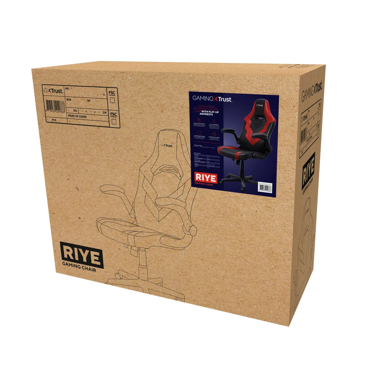 Игровое кресло Trust GXT 703R RIYE Photo 6