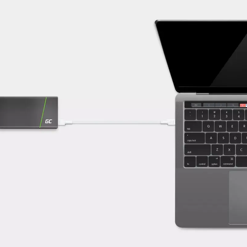 Кабель USB C Green Cell KABGC29W 2 м Photo 3