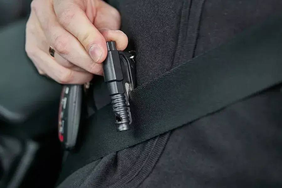 Аварийный нож для пояса GUARD YC-004-BL Photo 6