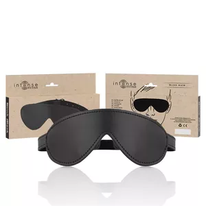 Acu maska INTENSE FETISH D-236012 no vegānas ādas, ar regulējamu siksniņu