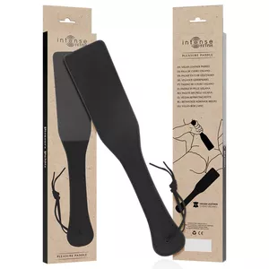 Paddle INTENSE FETISH vegan leather, model D-236010 — single-sided impact paddle