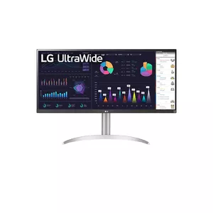 LG 34WQ650-W computer monitor 86.4 cm (34") 2560 x 1080 pixels 4K Ultra HD LCD Silver, White