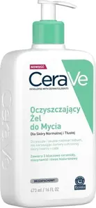 Putojošs attīrošais līdzeklis CeraVe 6079005 ar sūkni normālai līdz taukainai ādai, 473 ml