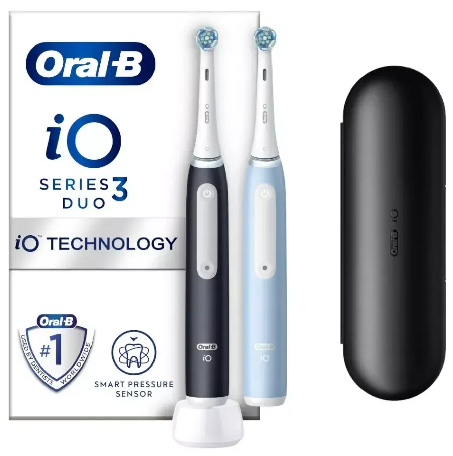 Elektriskā zobu suka BRAUN Oral-B iO3 Series Duo Pack Photo 2