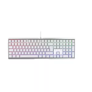 Gaming Keyboard CHERRY MX 3.0S RGB USB QWERTZ German White 110 Keys