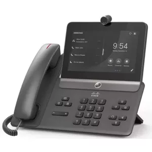 IP-конференц-телефон Cisco 8875 — черный, ЖК-дисплей, USB-A и USB-C, 258.9×109.6×273.6 мм