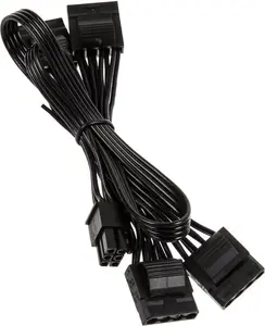 Modular PSU cable for Continuum power supplies 4× Molex connectors Kolink KL-CPL-MXC