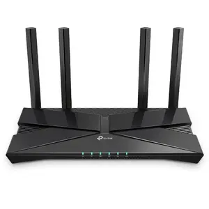 Tabletop router TP‑LINK Archer AX1800 — Dual‑band Wi‑Fi 6 (1775 Mbps), 5x Gigabit RJ‑45, 1x USB 2.0, 4 external antennas