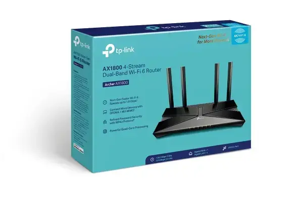 Настольный роутер TP‑LINK Archer AX1800 Photo 3