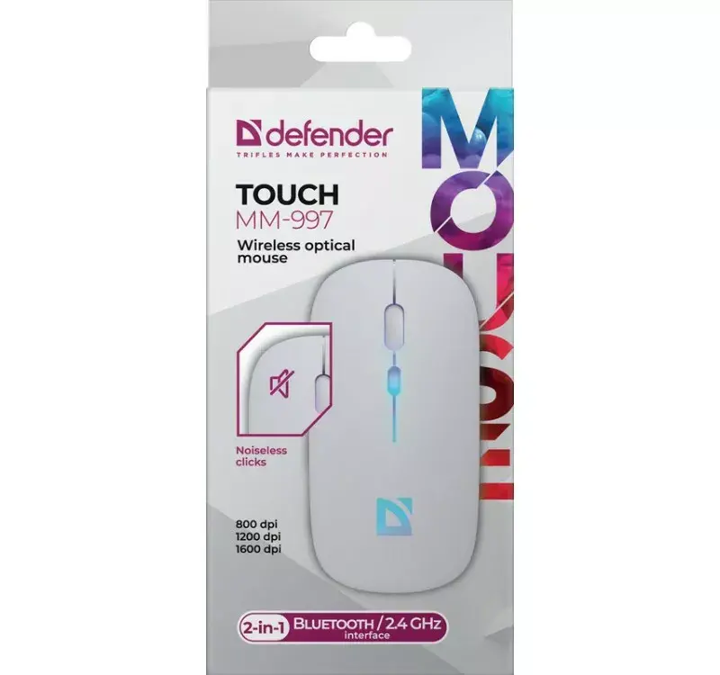 Bezvadu pele DEFENDER TOUCH MM-997 Photo 4