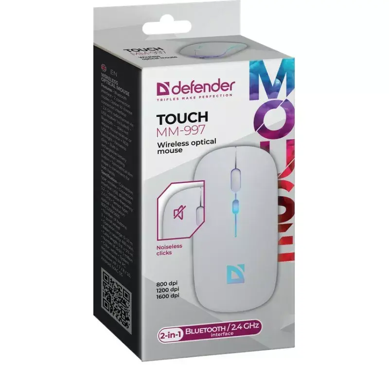 Bezvadu pele DEFENDER TOUCH MM-997 Photo 5