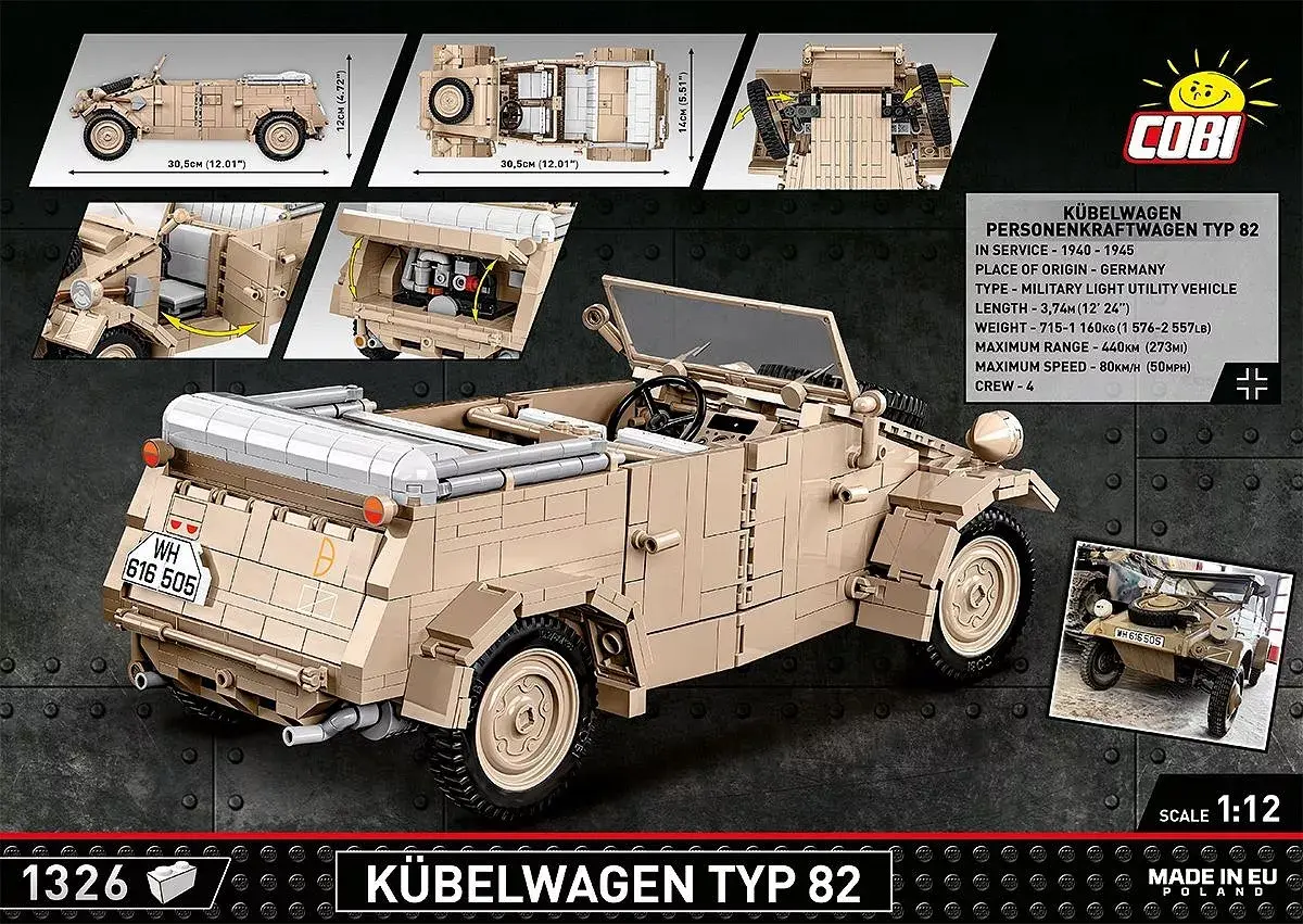 Building set COBI Kübelwagen Typ 82 Photo 5