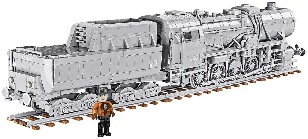 Būvniecības bloki COBI Kriegslokomotive Baureihe 52 Photo 2