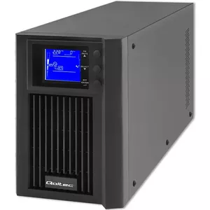 Nepārtraukta barošana QOLTEC 53981 On line 2kVA, jauda 2000 VA