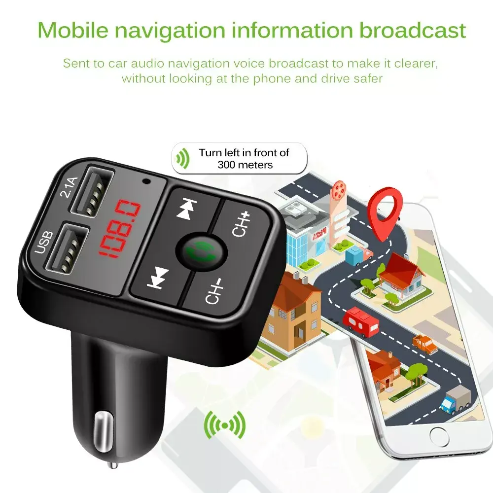 Riff RF-CAR-B2 Bluetooth FM MP3 трансмиттер Photo 3