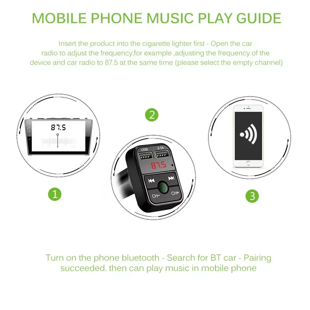 Riff RF-CAR-B2 Bluetooth FM MP3 трансмиттер Photo 6
