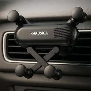 Phone holder iKaku KSC-263 Gravity Black — universal gravity mount for smartphones