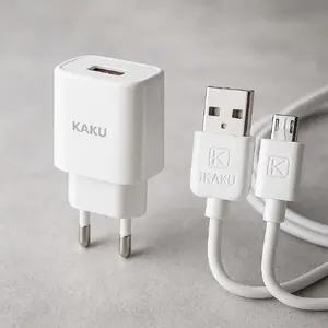 Kaku KSC-396 Smart USB Socket 2.4A Charger + 1m microUSB Cable